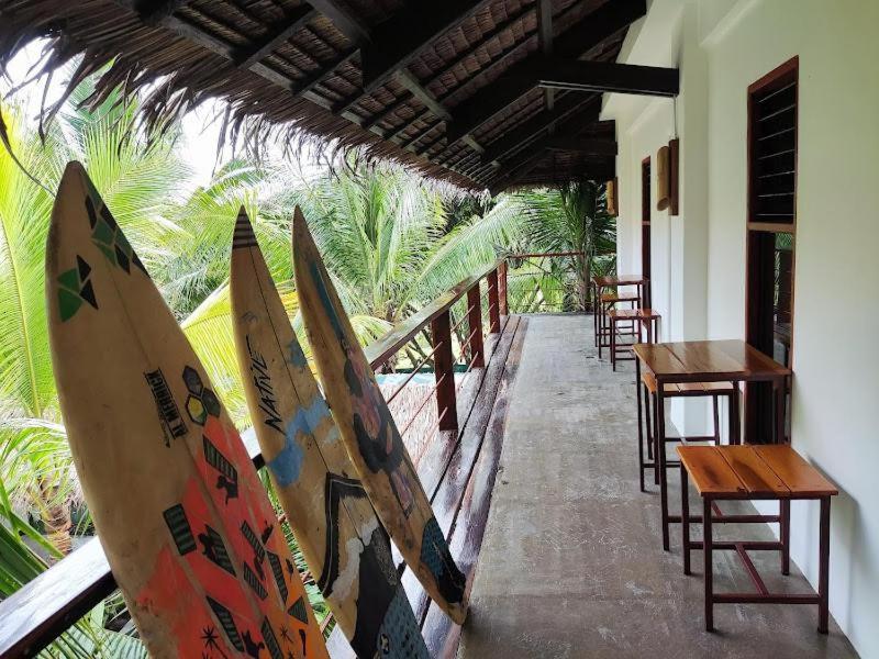 Lexias Hostel And Workspace - Siargao Catangnan Dış mekan fotoğraf
