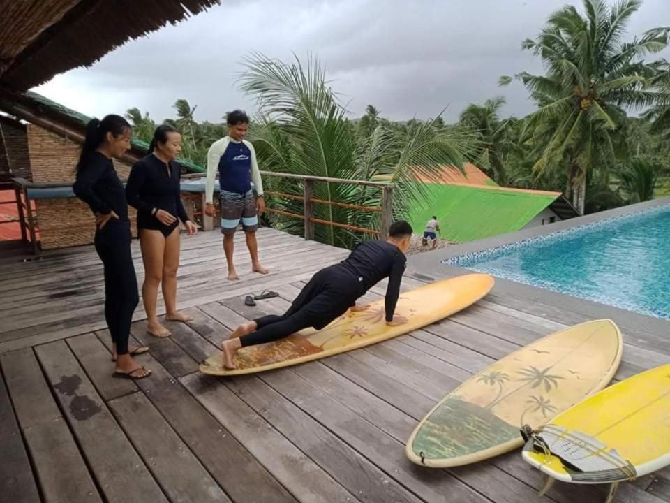 Lexias Hostel And Workspace - Siargao Catangnan Dış mekan fotoğraf